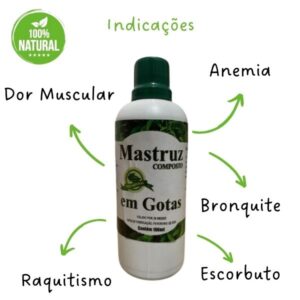 Benefícios Mastruz Composto [Erva de Santa Maria]