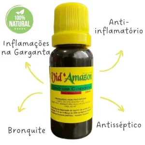 Conheça os Benefícios do Óleo de Copaíba