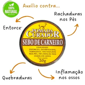 Benefícios da Pomada Sebo de Carneiro